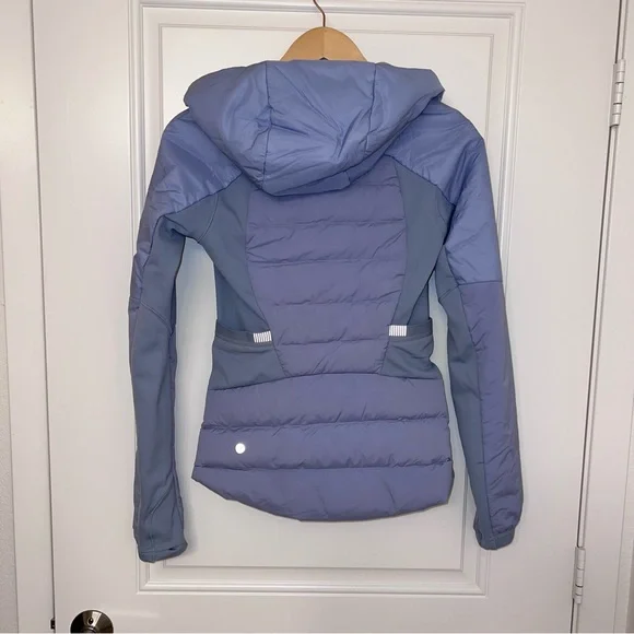 Lululemon Down For It All Jacket 💜 Rare Blue/Purple - Size 4 / Small - Picture 2 of 8